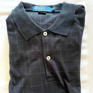 Ralph Lauren Men’s long-sleeve Black Polo Shirt